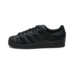 Adidas Superstar Low-Top Sneakers Leather Black Colour For Men