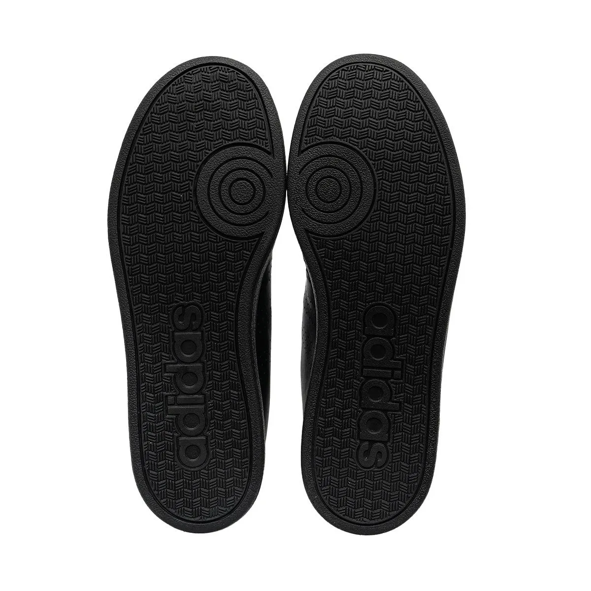 Adidas Vs Advantage Sneakers Leather Black Colour For Kids