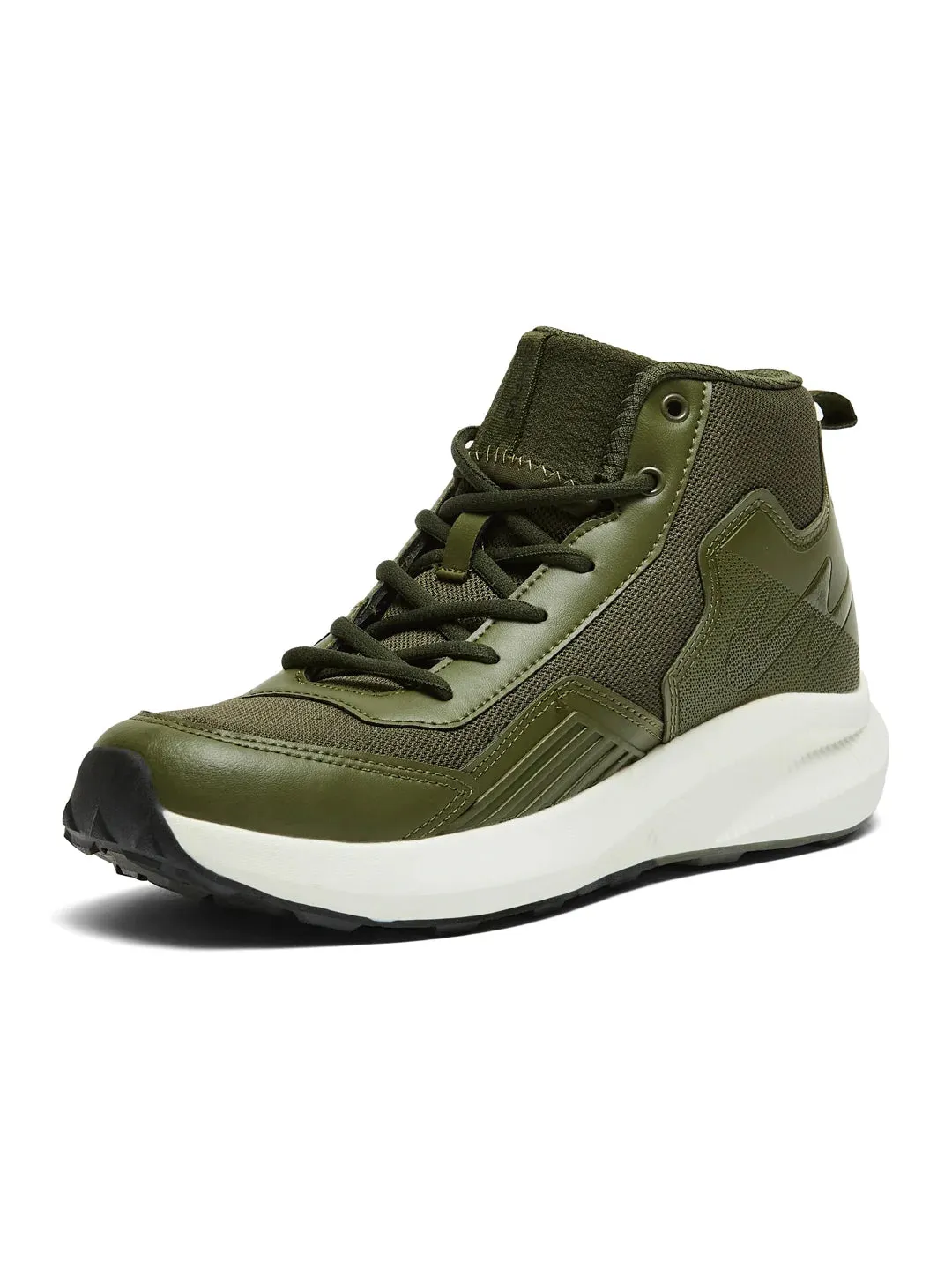 ALLEY Green Men's Sneakers