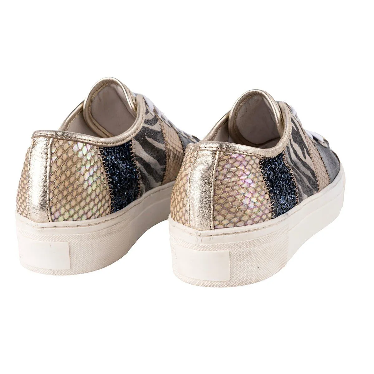 Alpe Alpe Low-Top Sneakers Leather Multicolour Colour For Women