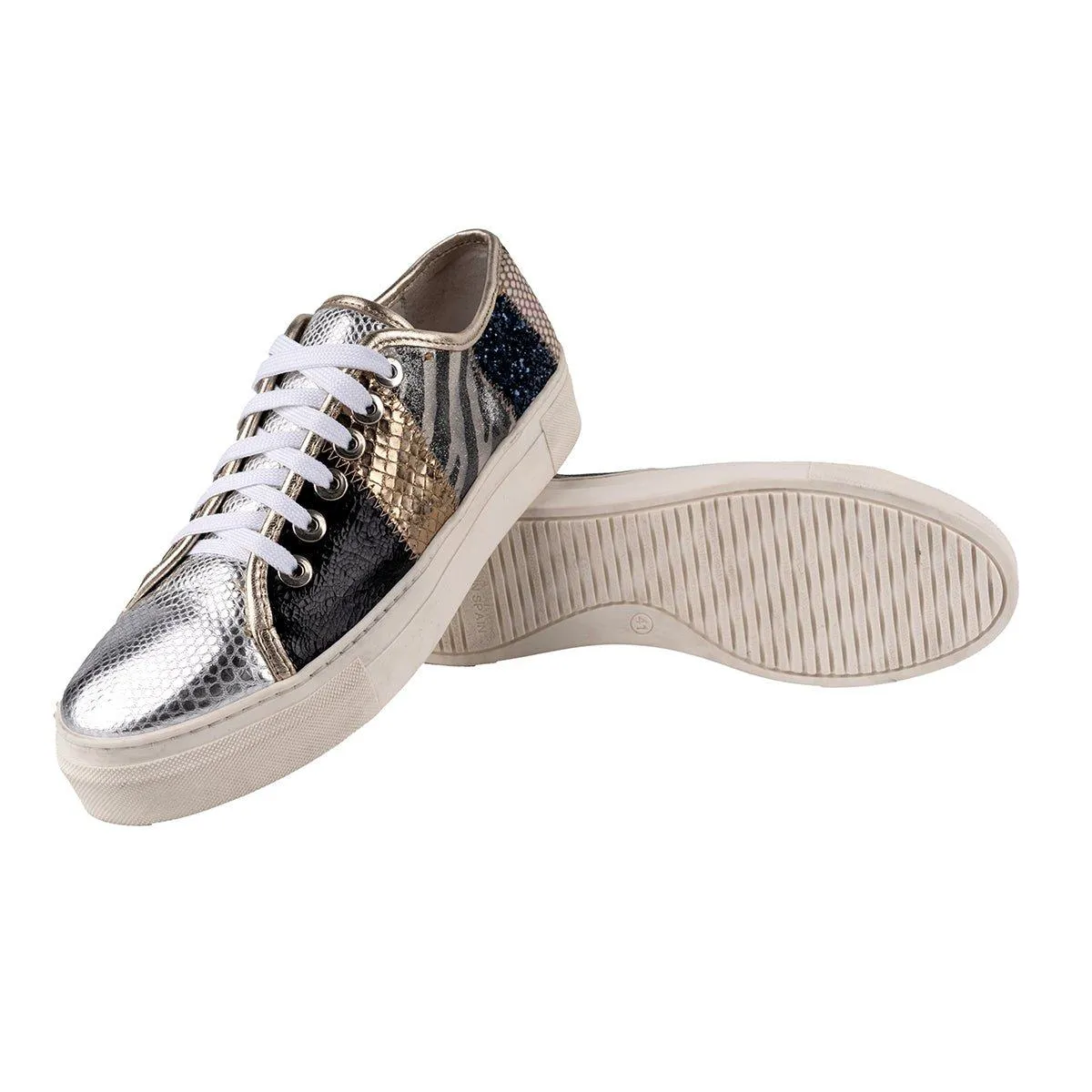 Alpe Alpe Low-Top Sneakers Leather Multicolour Colour For Women