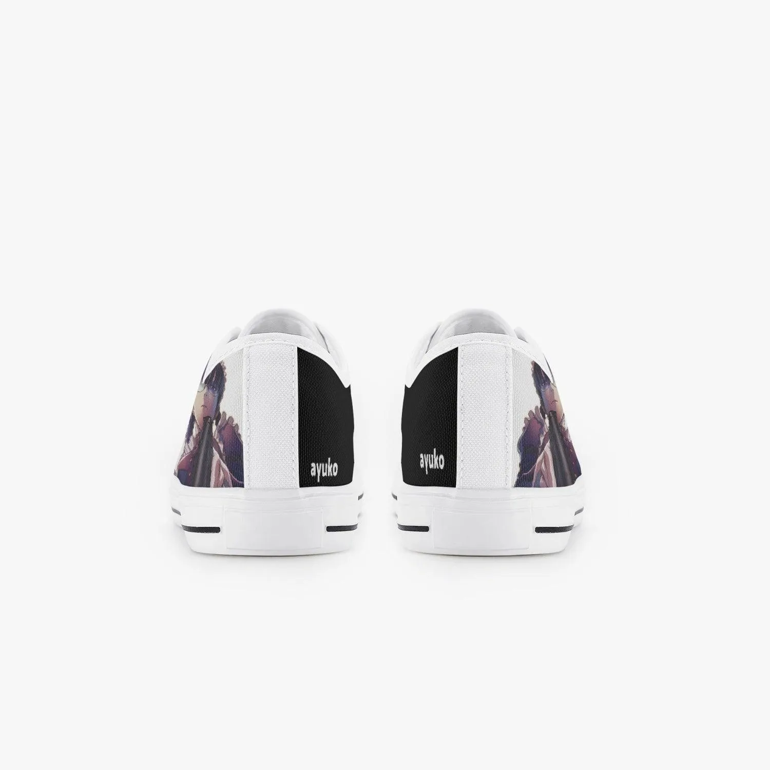Black Lagoon Kid’s A-Star Low Anime Shoes