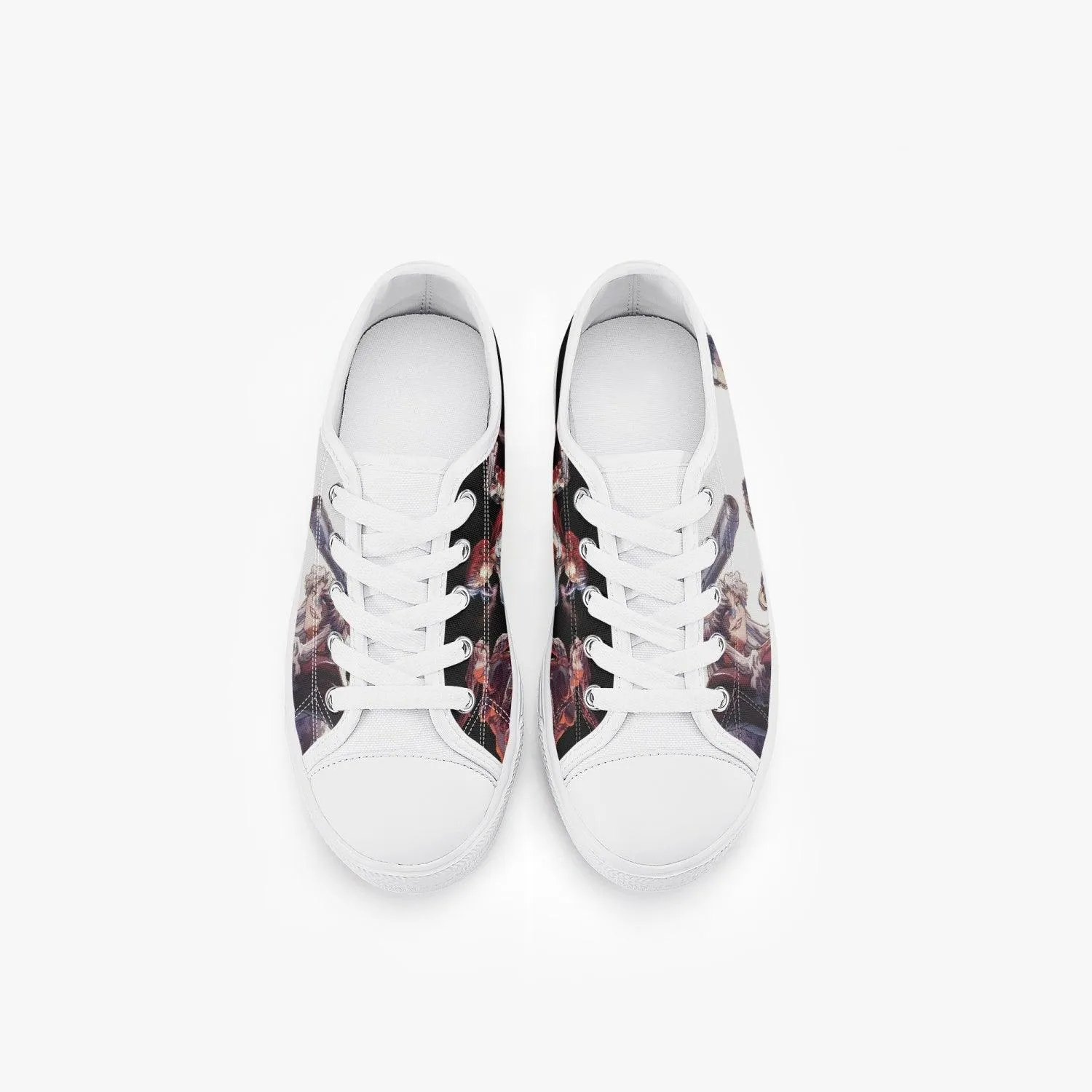Black Lagoon Kid’s A-Star Low Anime Shoes