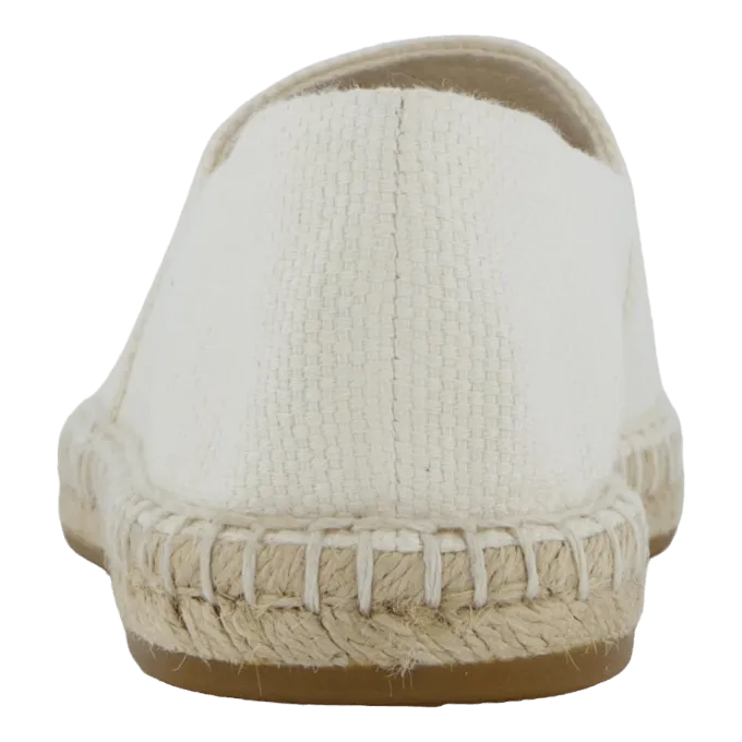 Cameryn III Canvas & Leather Espadrille Soft White / Neutral / Soft White