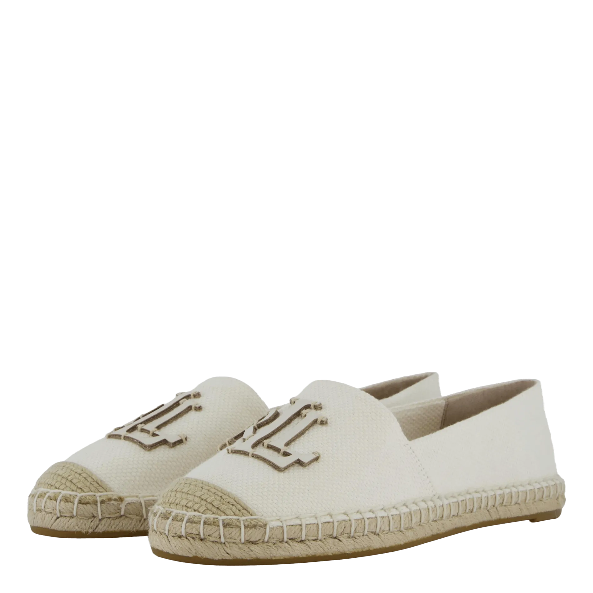 Cameryn III Canvas & Leather Espadrille Soft White / Neutral / Soft White