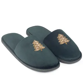 Christmas Tree Domani Mules Slippers (Limited Edition) Women