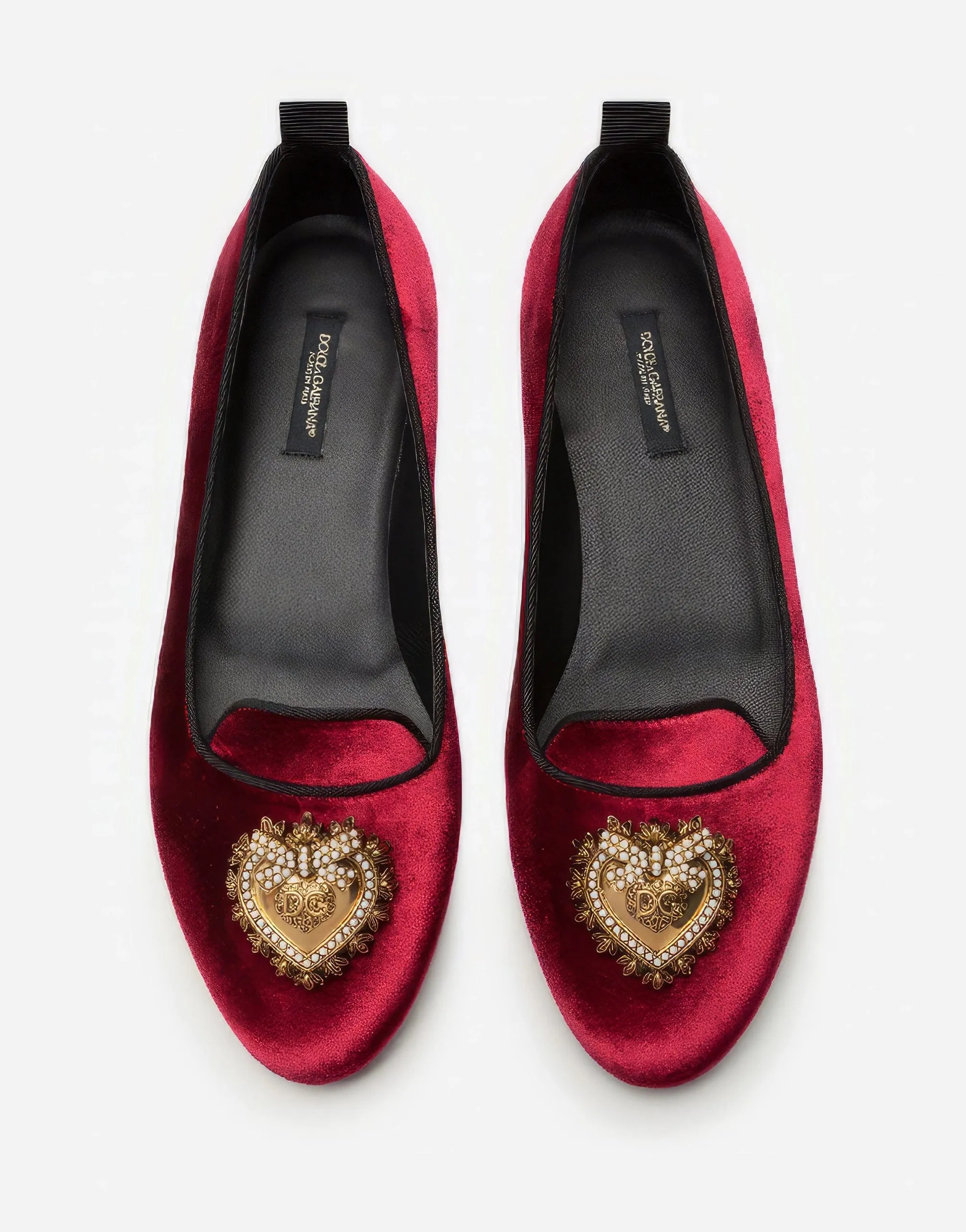 Devotion Velvet Ballerina Shoes