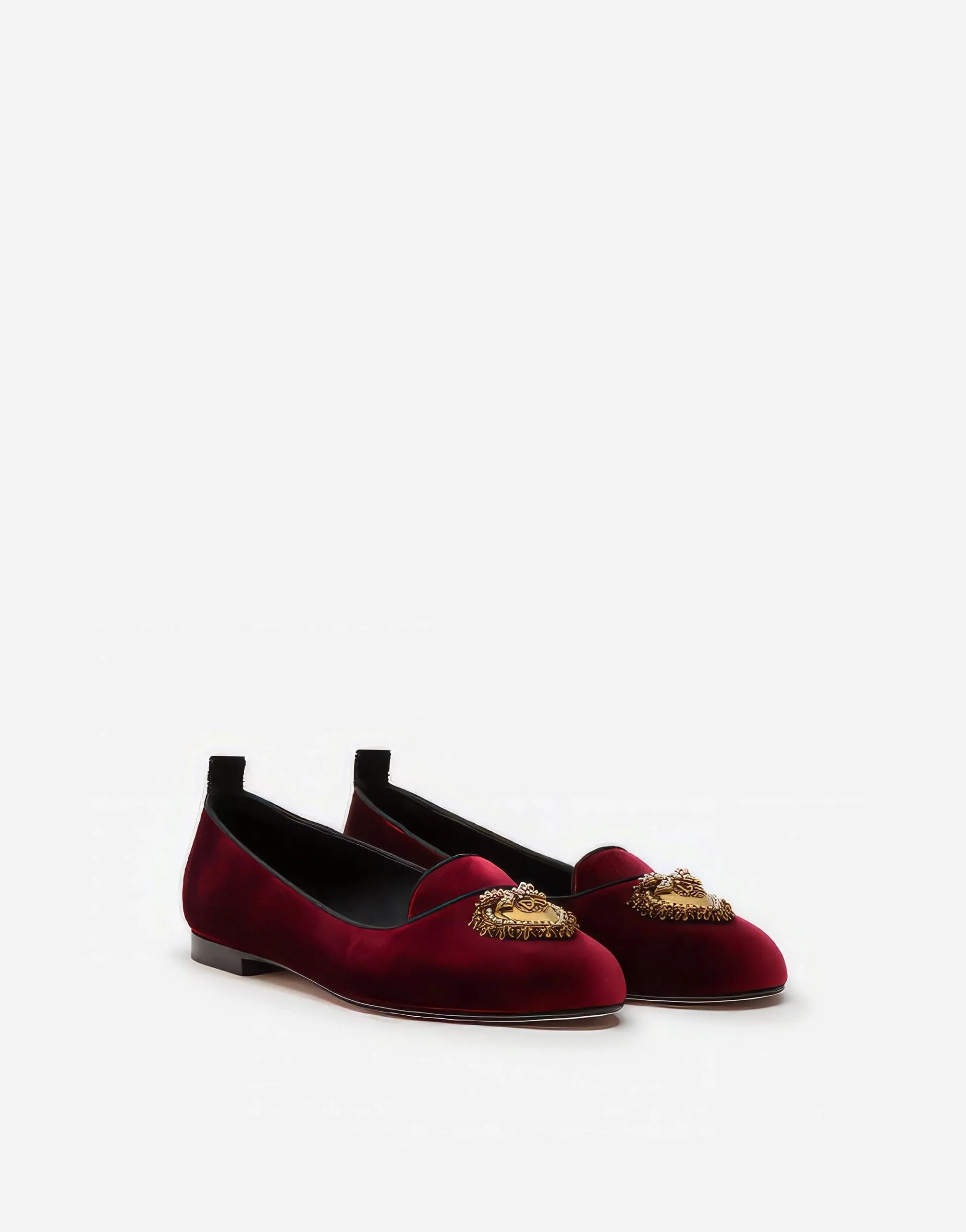 Devotion Velvet Ballerina Shoes