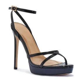 GINSENG2/B HIGH HEEL PLATFORM CROSS OVER SANDAL