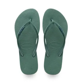 HAVAIANAS SLIM VELVET - GREEN LEAF