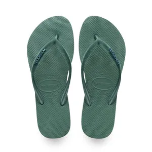 HAVAIANAS SLIM VELVET - GREEN LEAF