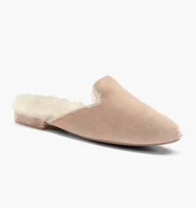 NEW Women's The Phoebe Cream Velvet Faux Fur Slipper, Sz 10.5, Retails $117