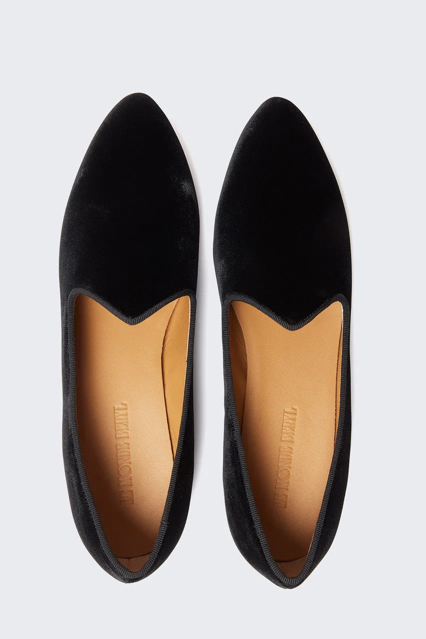 Venetian Slippers Black