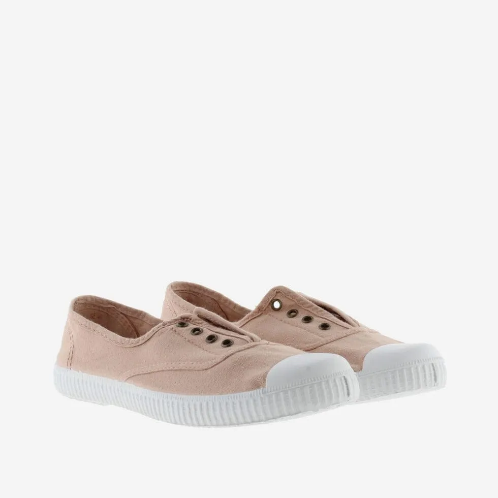 Victoria 1915 Inglesa Drec® Canvas Elastic Plimsoll in Drec Ballet
