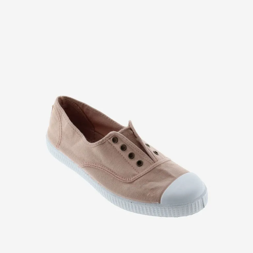 Victoria 1915 Inglesa Drec® Canvas Elastic Plimsoll in Drec Ballet