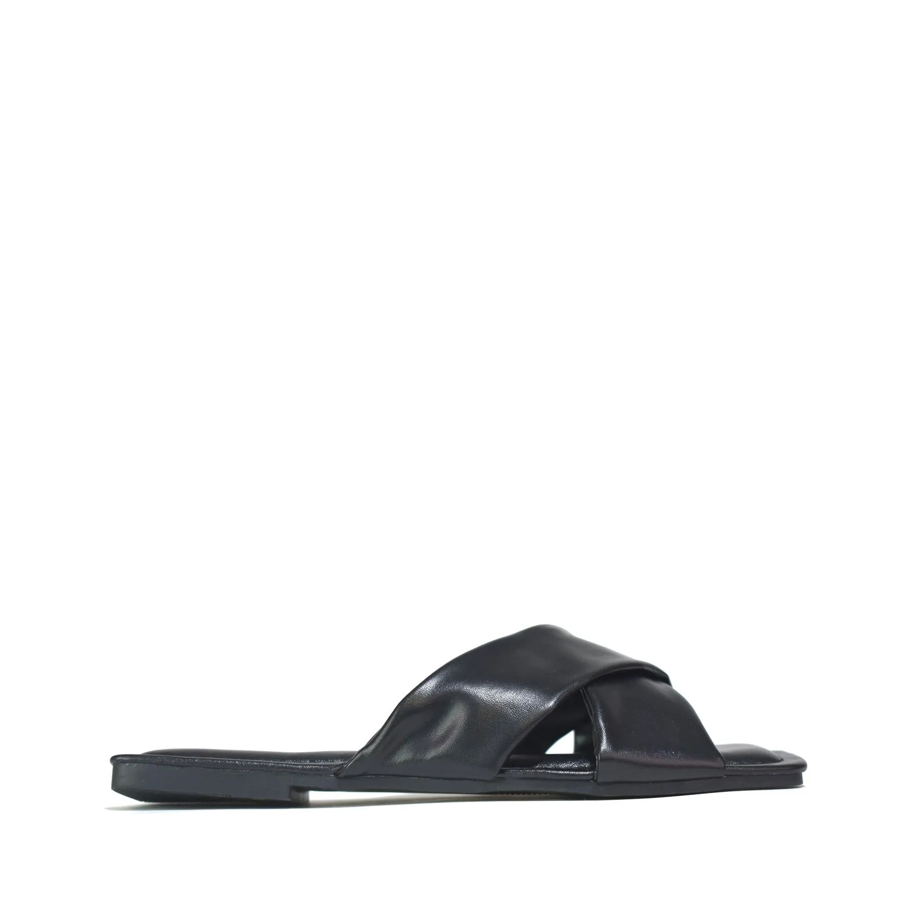 Women's Criss Cross Sandals Black