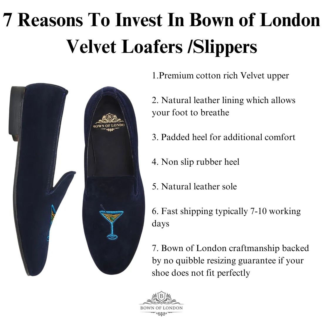 Women's Velvet Loafer/Slipper Shoe Shot Through The Heart