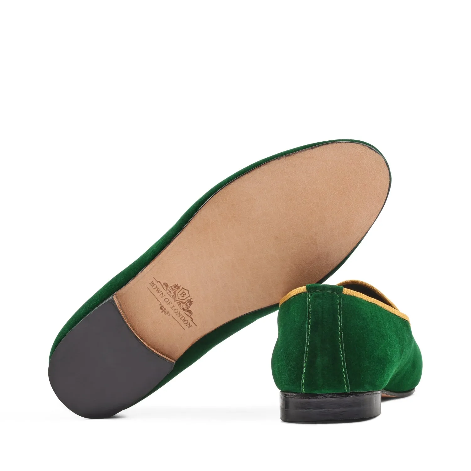 Women's Velvet Loafer/Slipper Shoe Shot Through The Heart
